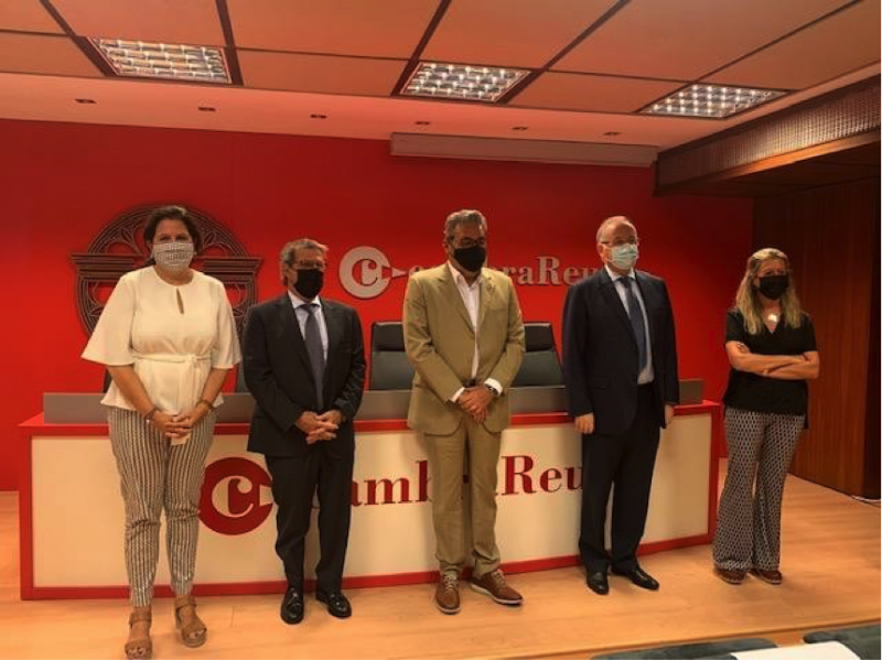 Conveni amb el Consolat de Mar i la Cambra de Comerç de Reus