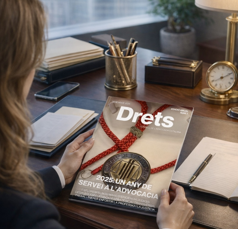 El Consell de l’Advocacia Catalana publica el primer número de la revista DRETS